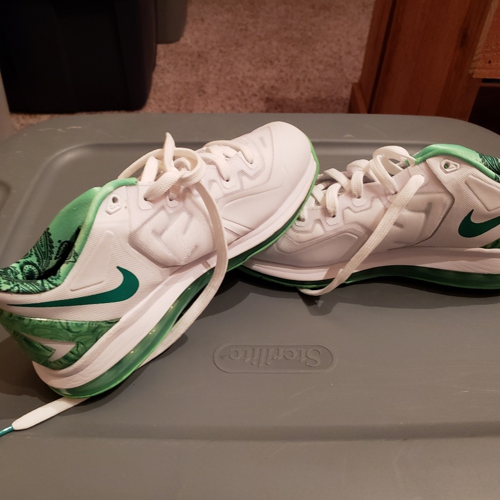 Nike lebron 10 shoes size 5.5 youth
